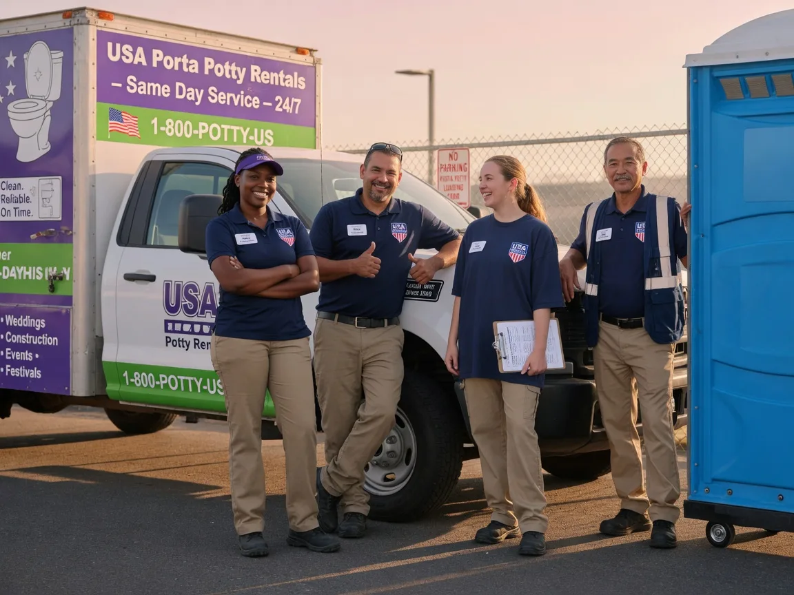 Porta Potty Rental company in Quincy, CA